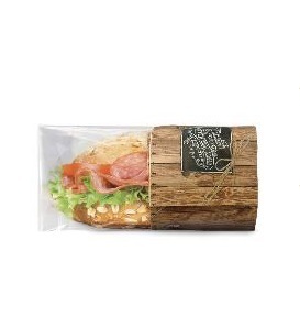 Snack Bag M "Enjoy" m. Abreißfolie 180x70x225mm 1000St Snack Bag M "Enjoy" m. Abreißfolie 180x70x225mm 1000St
