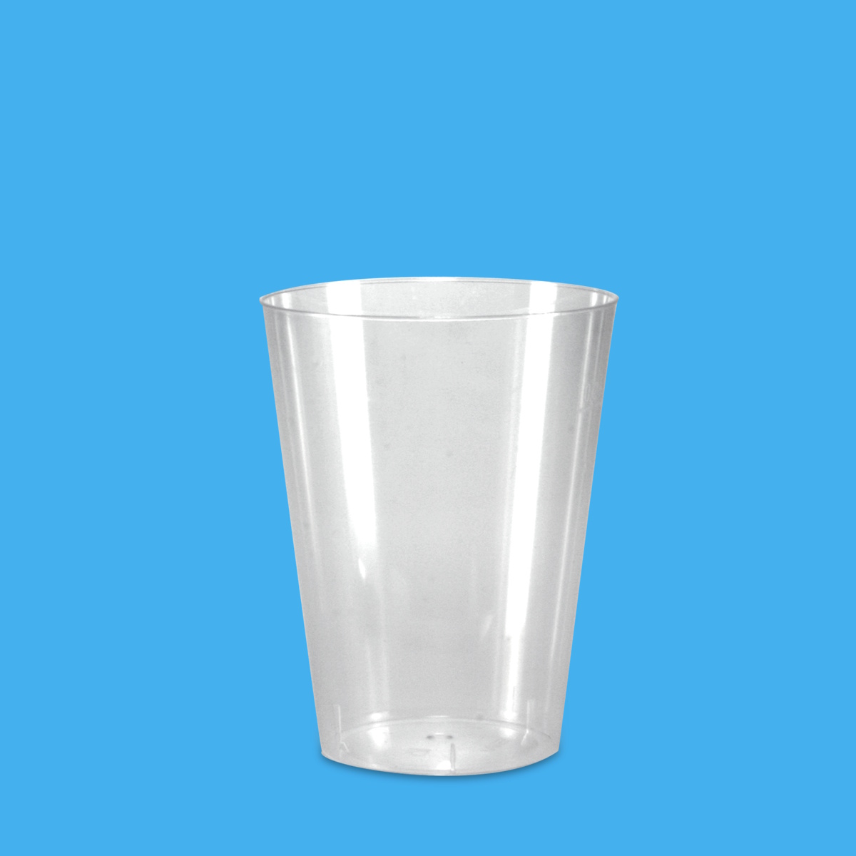 Einweg Zahnputzbecher 200ml Ø68mm PP recycelbar einzeln verpackt 500St.