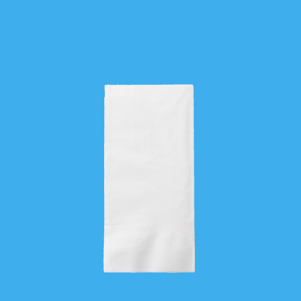 Tissue Servietten 33x33cm 2-lagig 1/8 Falz weiß 2000St
