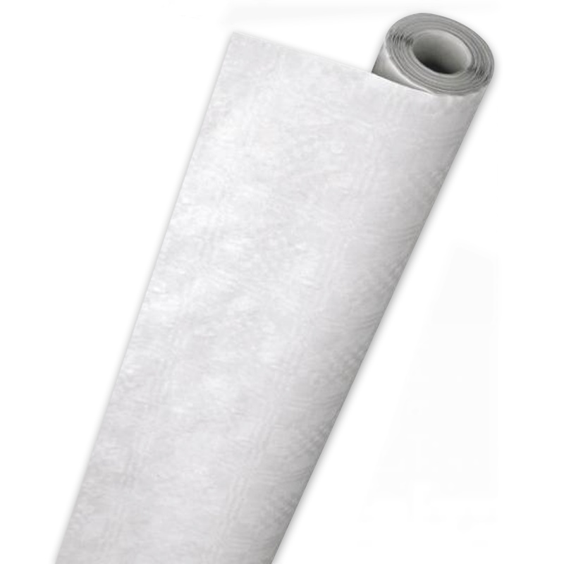 Tischtuchrollen Papier 40g/m² Damastprägung weiß 120cm 50m 6St