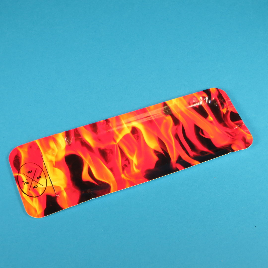 Pappteller PREMIUM m. Anfasser "Hot Fire" 20+3x8cm 250St