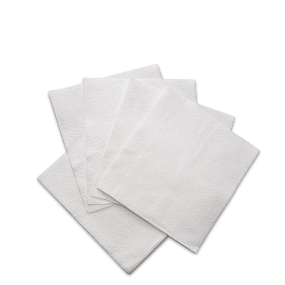 Tissue Servietten 33x33cm 2-lagig 1/4 Falz weiß 2500St