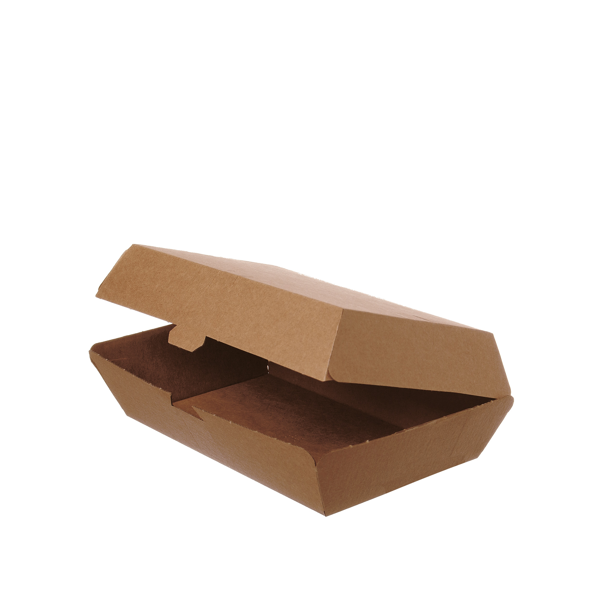 Bio Snack- & Lunchbox braun Wellkarton 235x140x70mm 200St