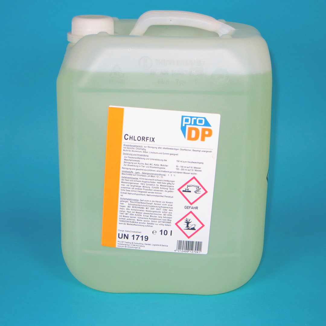 Pro DP Chlorfix Hygienereiniger flüssig 10l Kanister