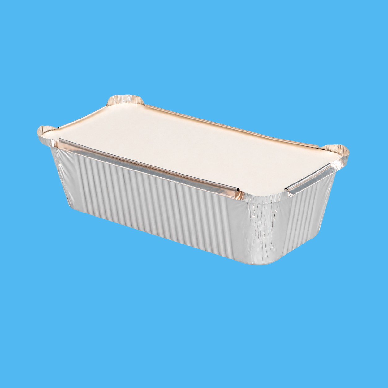 Aluminiumschalen R14L 940ml mit Deckel im Kombipack 750St.