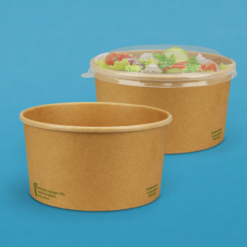300 Salatschalen mit Deckel eckig PP 1000 ml Haushaltsbox Salat Box 74100 