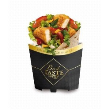 Snack Wrap Schütten "Black Line" 1000St