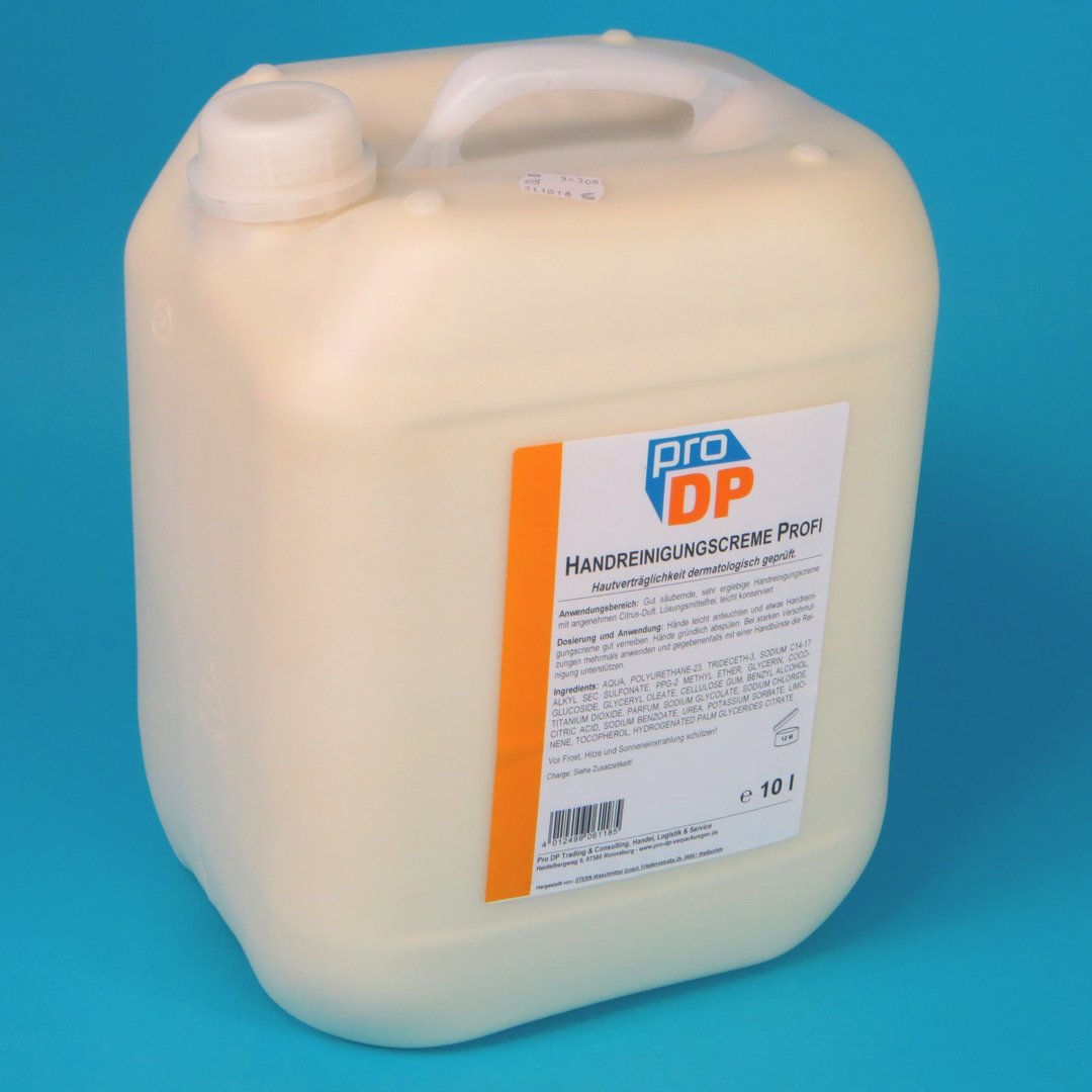 Pro DP Profi Handwaschpaste/Handreinigungscreme Citrus extrastark 10l