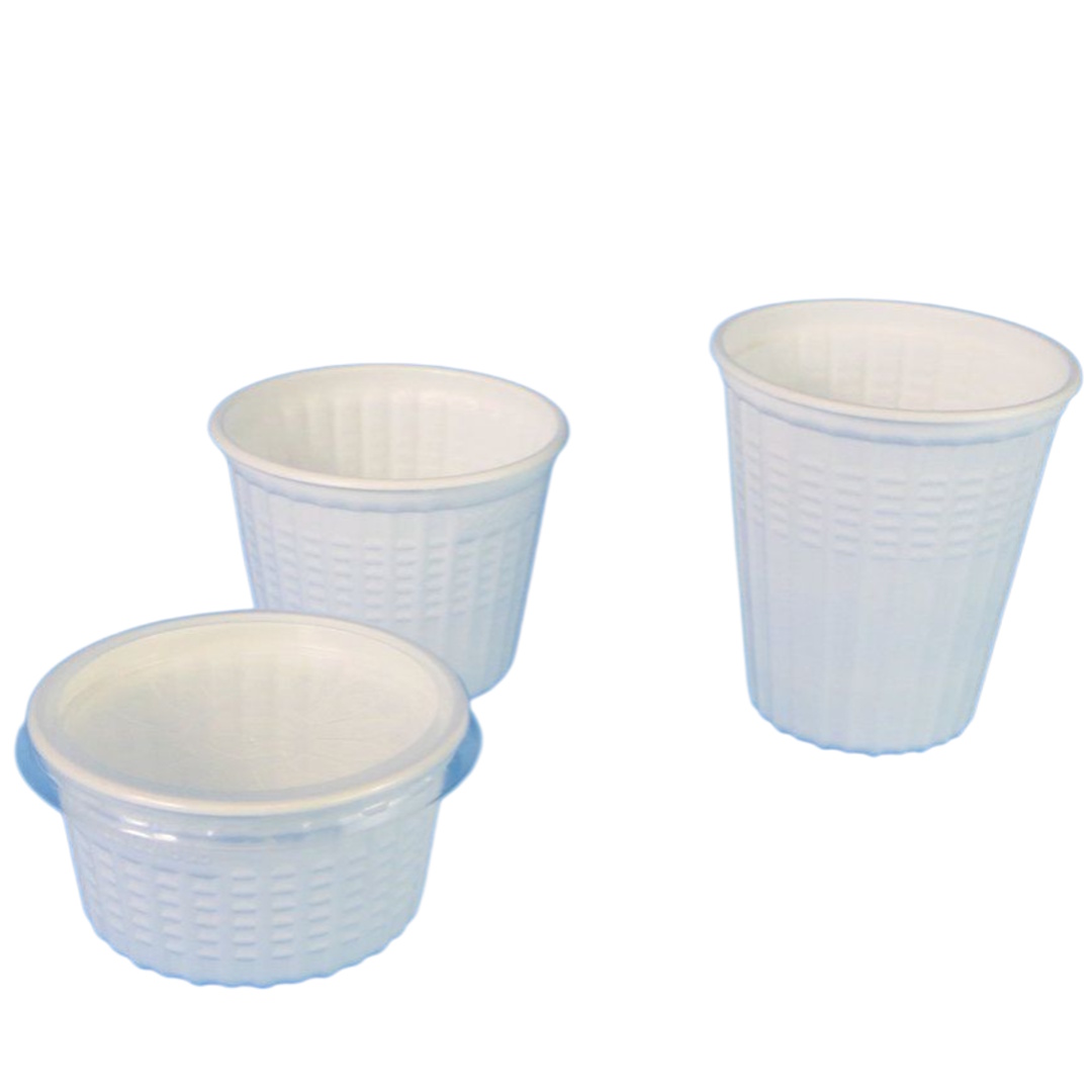Thermobecher Airpac weiß PP recycelbar 600St. versch. Größen