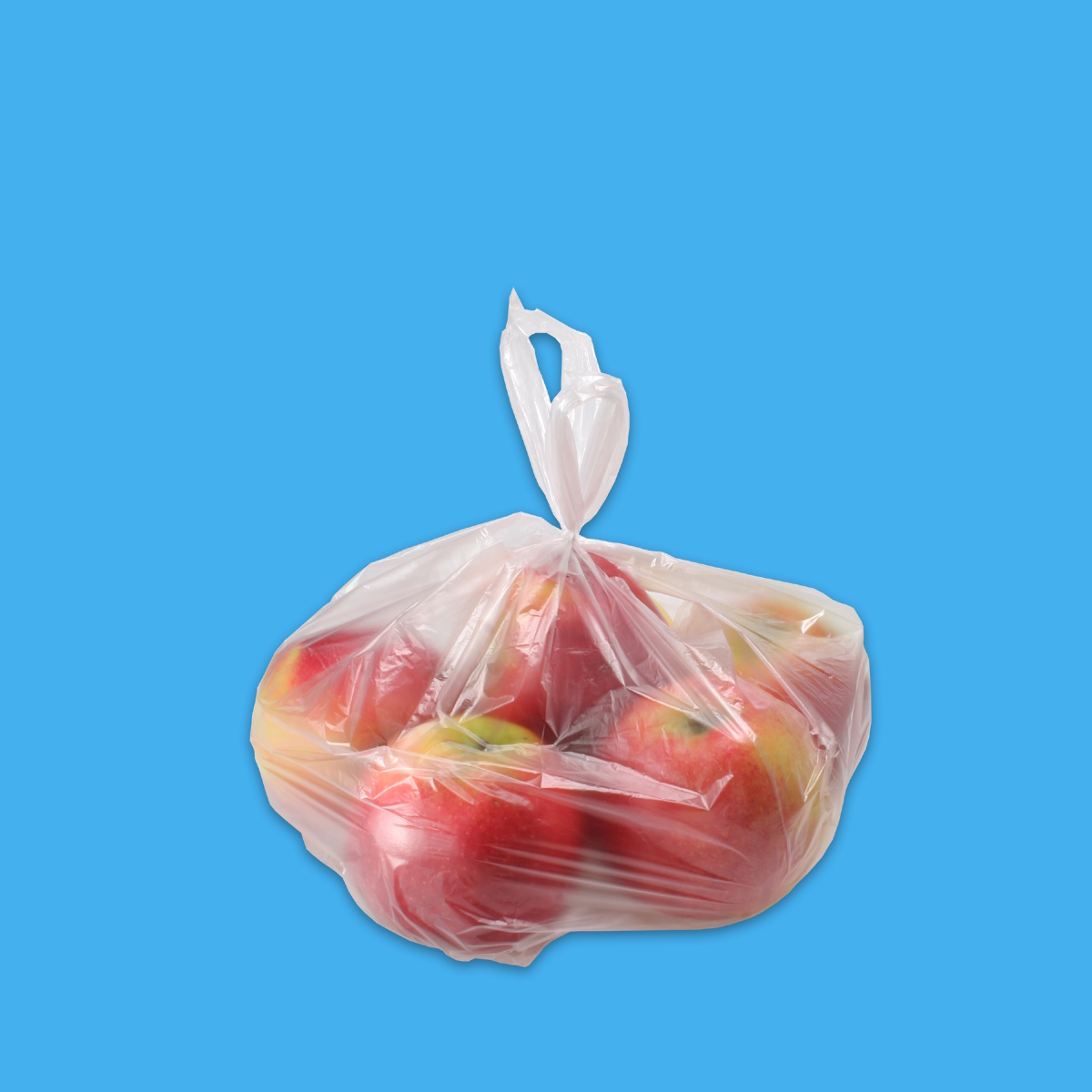 Knotenbeutel "für 5kg" ND transparent 8my geblockt 2000St.