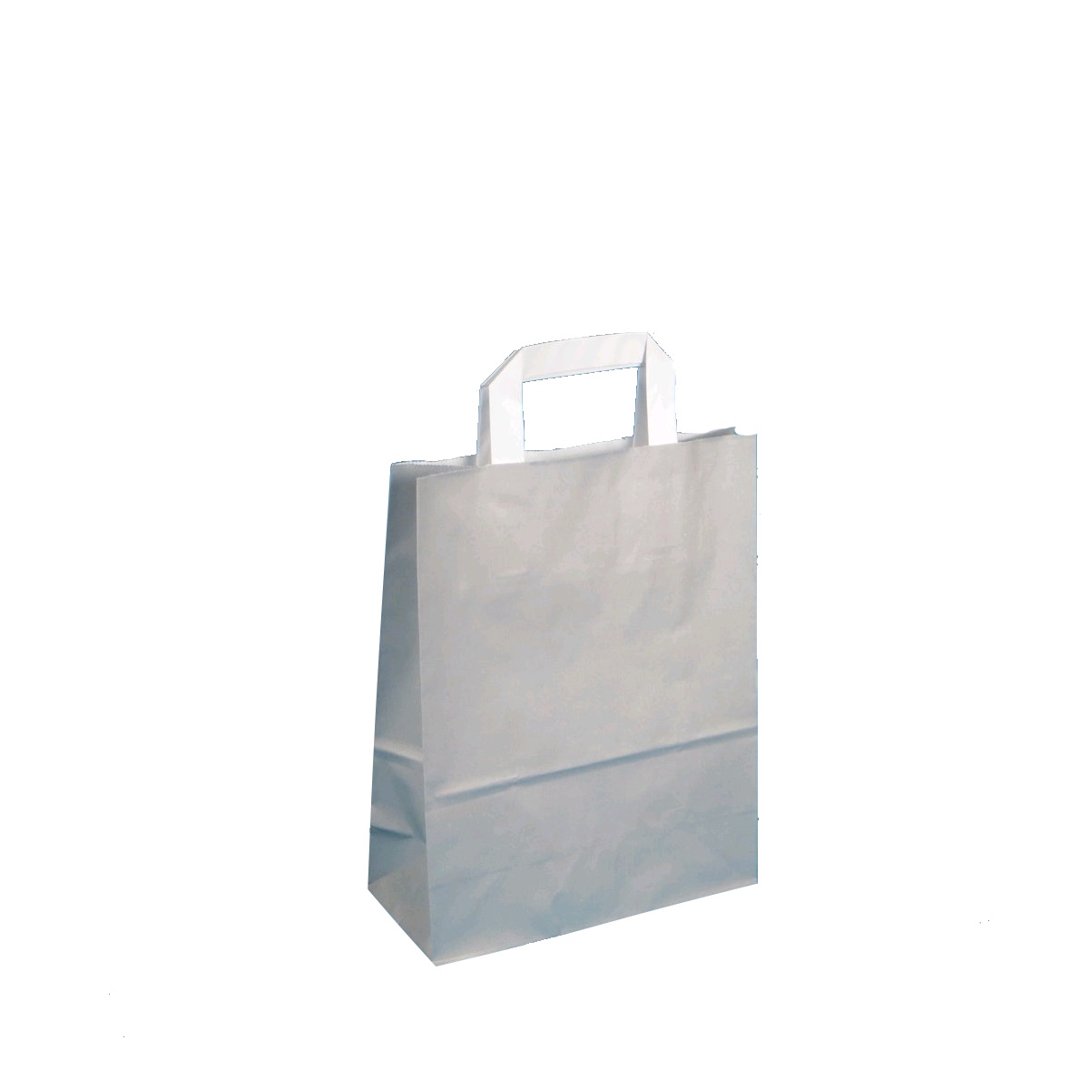 Papiertragetaschen 22+11x28cm 70g/m² 250St verschiedene Farben zur Auswahl