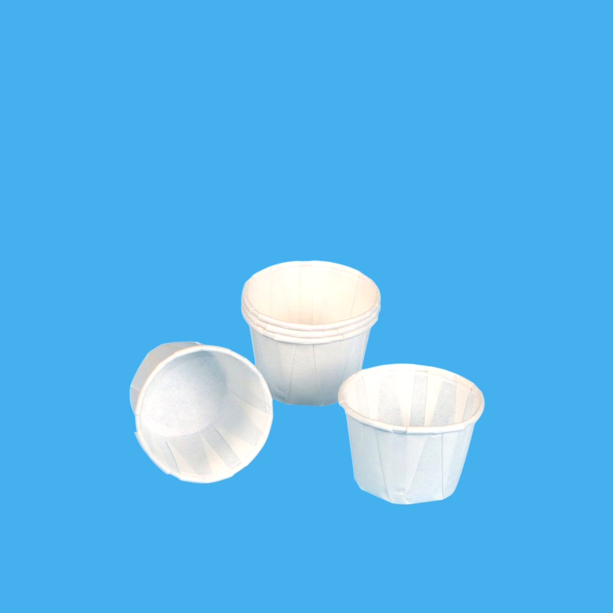 Bio Dressingbecher aus Papier 30ml Ø45mm 29mm hoch 5000St