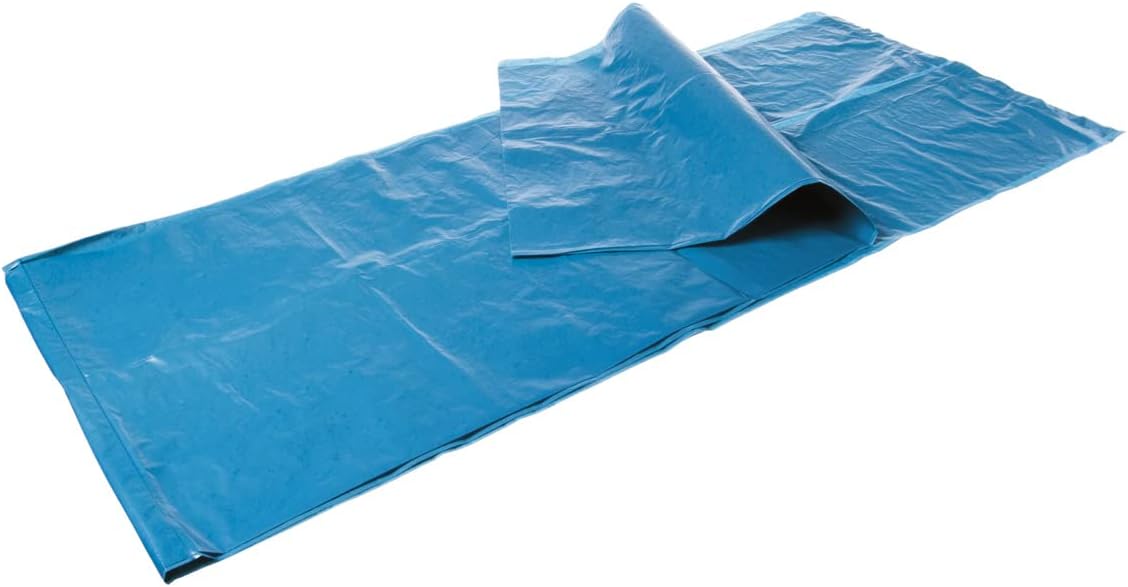 Müllsäcke 250l XXL blau extrastark 800+200x1150mm T80 LDPE lose 150St