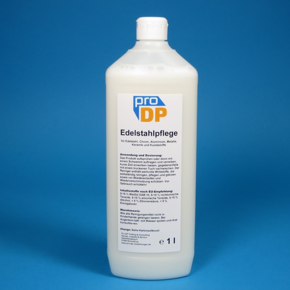 Pro DP Edelstahlreiniger 1l Flasche