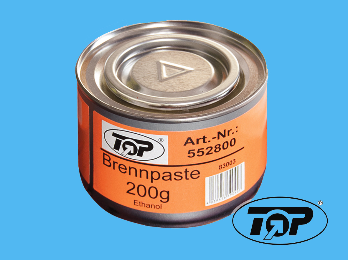 Profi Brennpaste "TOP"  Dose á 200g 2,5h 72 Dosen