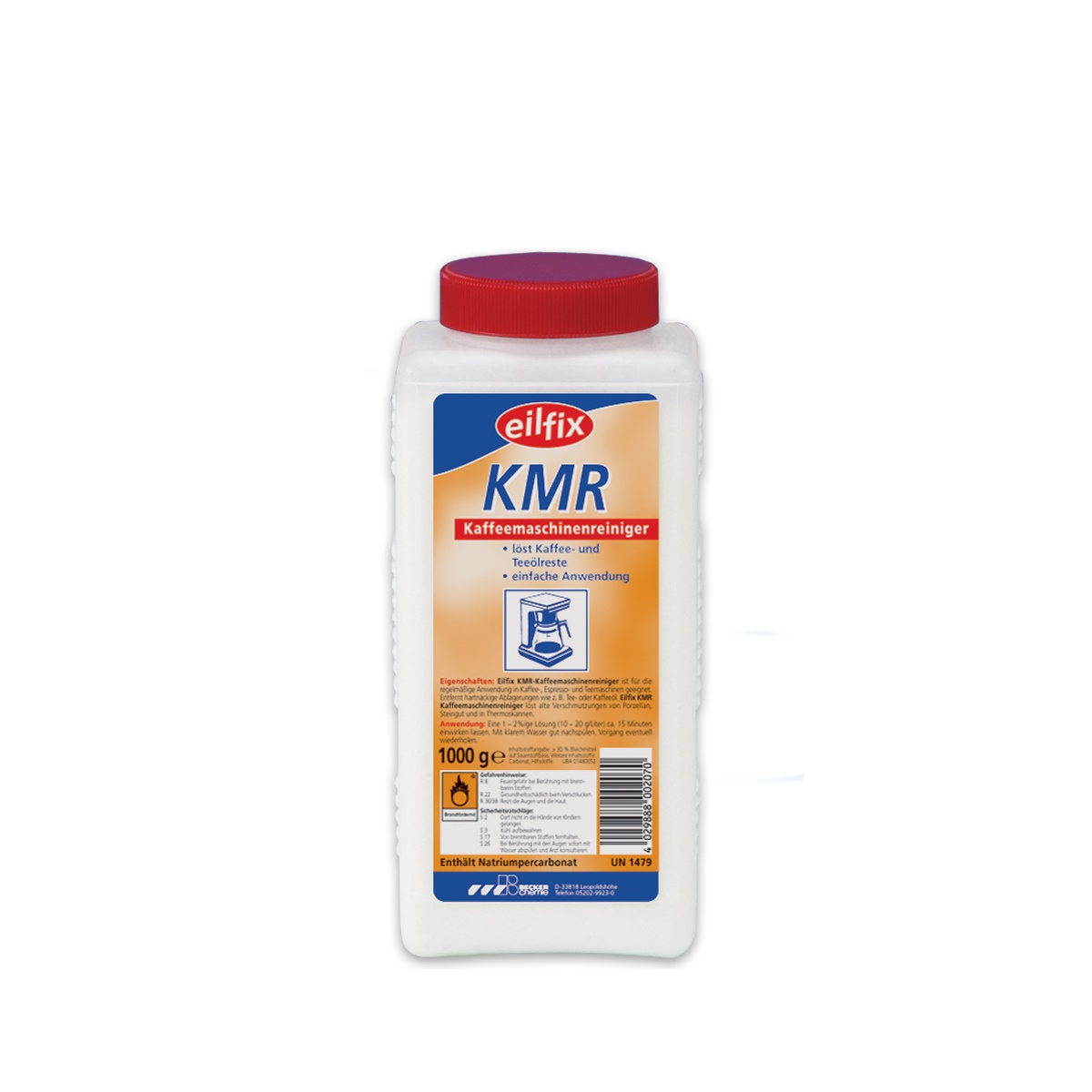 Kaffeemaschinenreiniger Pulver 1000g Dose 1St.