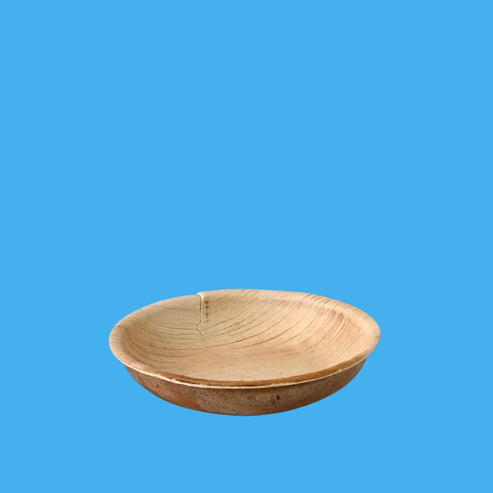 Bio Palmblatt Soßen/Dip/Dessert Schälchen 100ml rund Ø10cm 400St