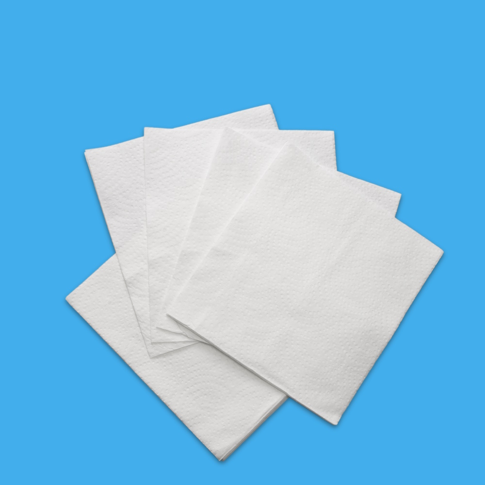 Prägeservietten weiß "Gourmet" Premium Tissue 1lg 33x33cm 1/4 Falz 5000St