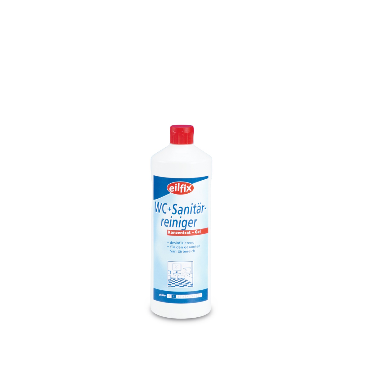 WC Reinigungsgel 1000ml 12 Flaschen