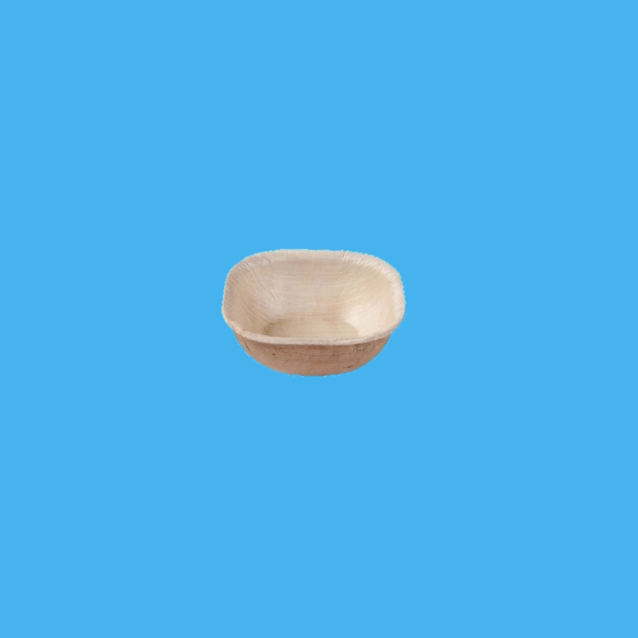 Bio Palmblatt Dip Schälchen 20ml 5x5cm 19mm tief 2000St