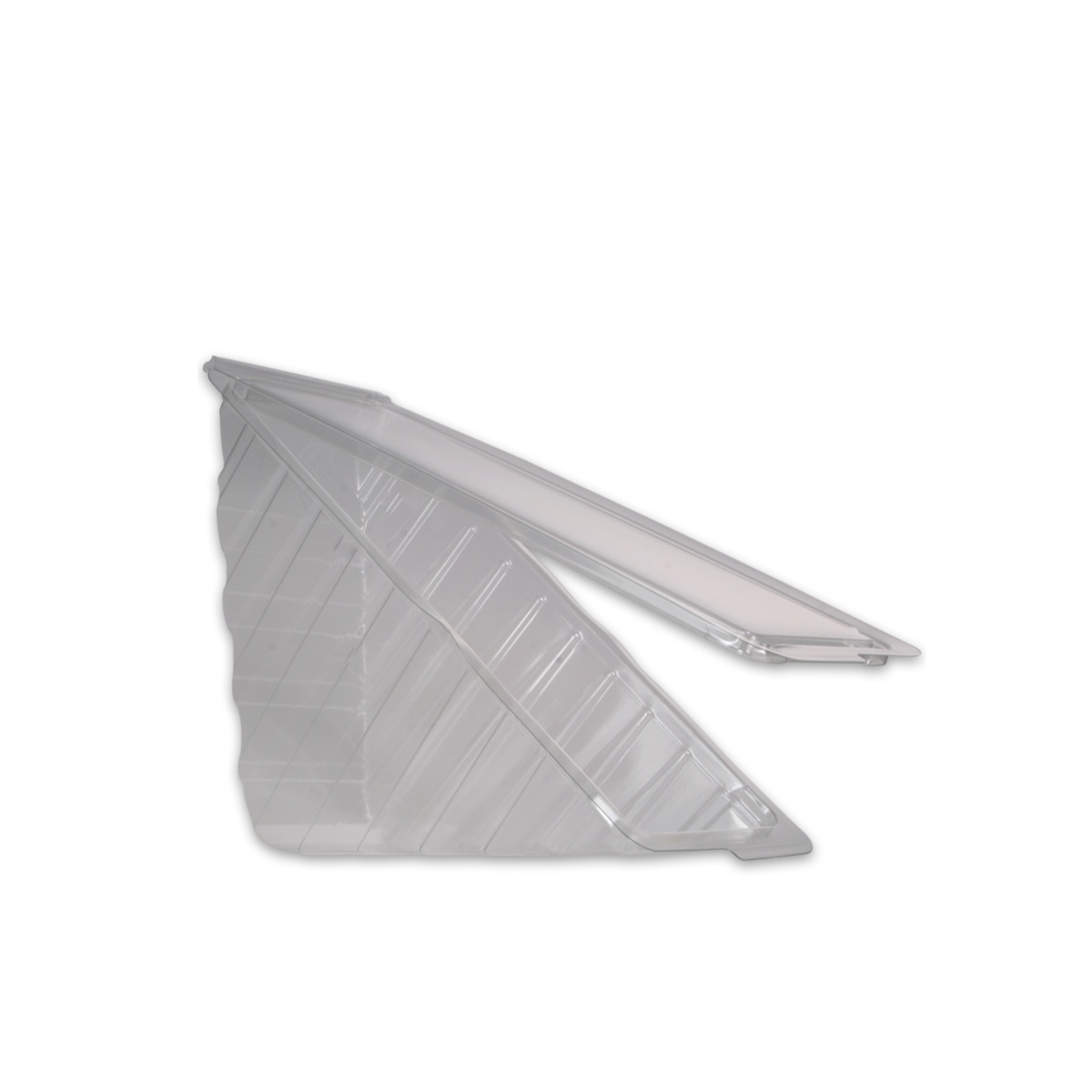 Sandwichboxen mit anh. Deckel klar für 3 Lagen 168x54x85mm PET recycelbar 980St