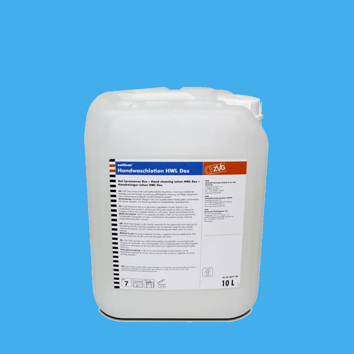 Cremeseife weiß antibakteriell 10l Kanister 1St