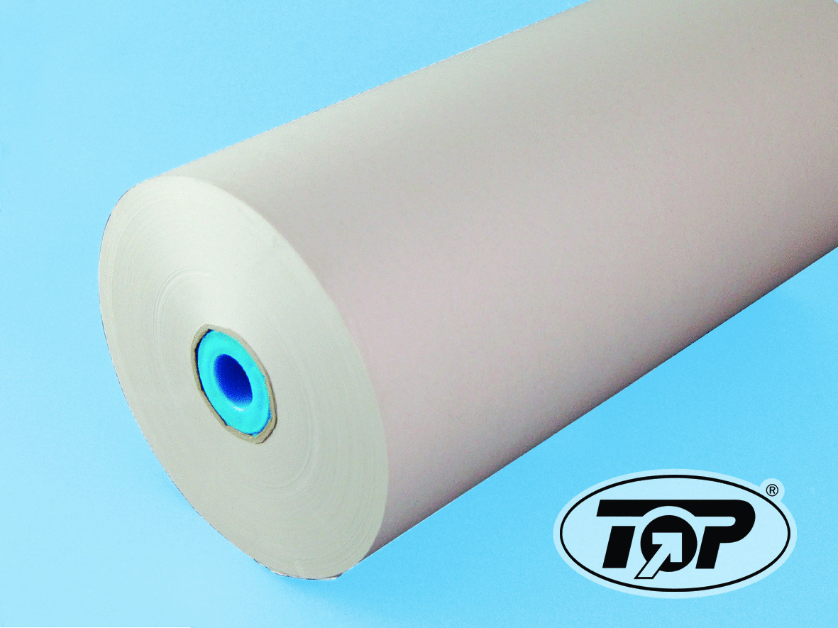 Einschlagpapier Cellulose weiß 40cm 40g auf Rolle 8kg 1Ro.