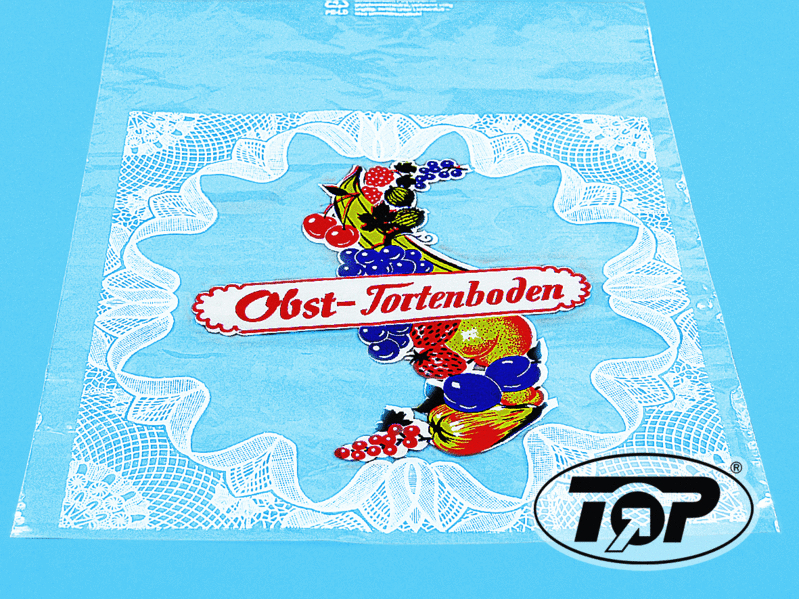 Polybeutel f. Obst Tortenböden m. Neutraldruck 33,5x42,5cm 1000St