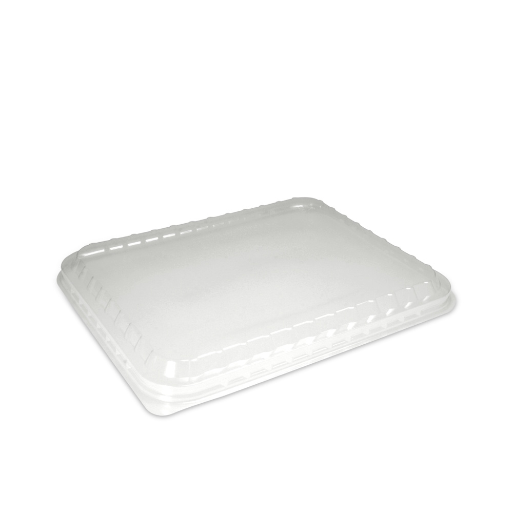 Klarsicht Schnappdeckel für Menüschalen 227x177mm PP recycelbar 250St