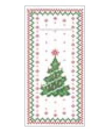Pocket Napkin "Weihnachtsbaum" Airlaid 40x40cm 1/8 600St