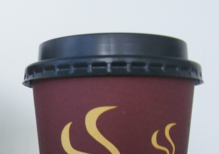 Deckel schwarz für Coffee Cup 300ml & 400ml 1000St.