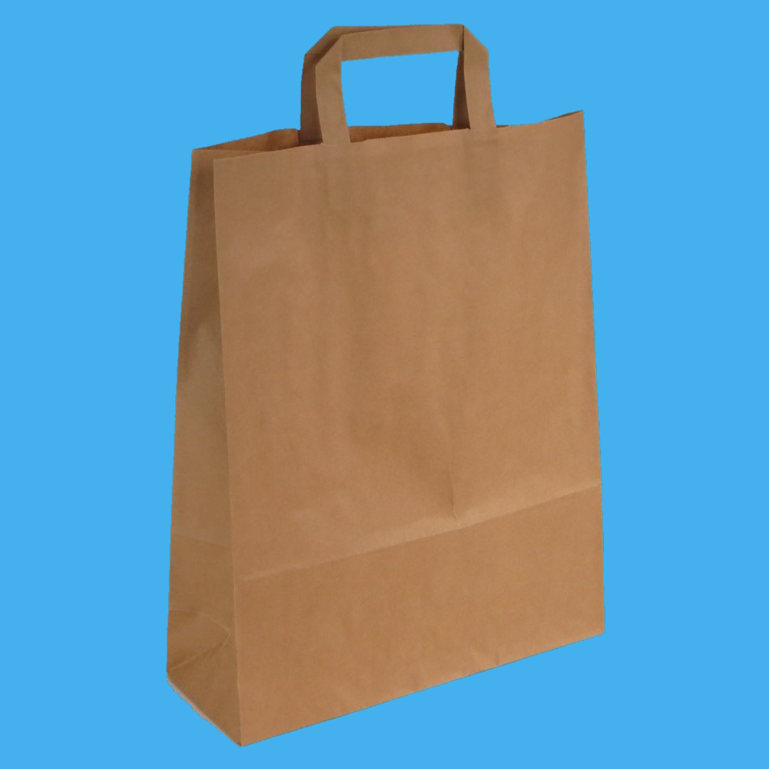 Papiertragetaschen braun NASSFEST 90g/m² 250St versch. Größen