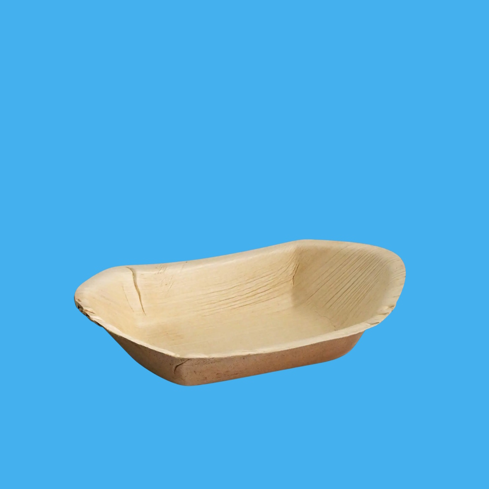 Bio Palmblatt Schiffchen 300ml 20cm 47mm hoch 200St