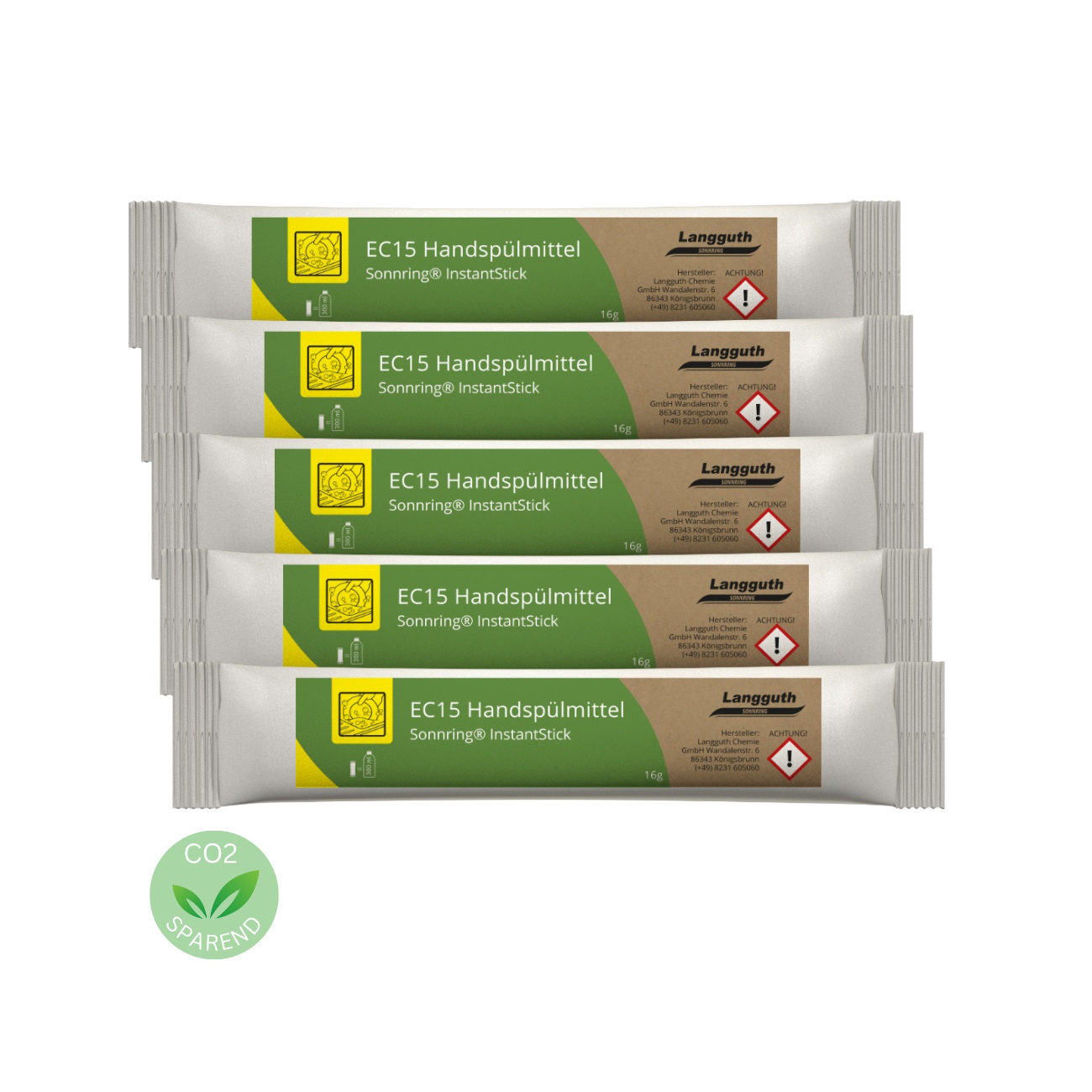Handspülmittel Instant Sticks 16g (ergeben 300ml) 5St Handspülmittel Instant Sticks 16g (ergeben 300ml) 5St