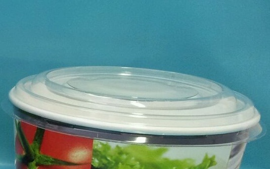 Klarsichtdeckel recycelbar für Salatschale Hartpapier 600ml 360St