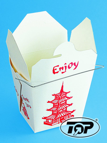 Fold Pak Asia Snackbox mit Henkel 32oz 1000ml 500St