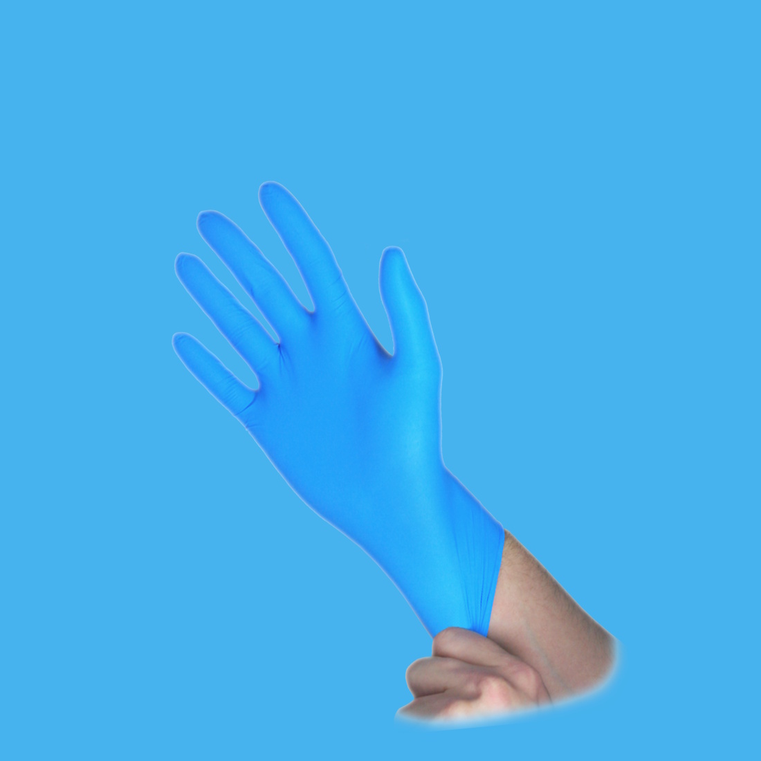 Einmalhandschuhe Nitril ungepudert blau versch. Größen 100St