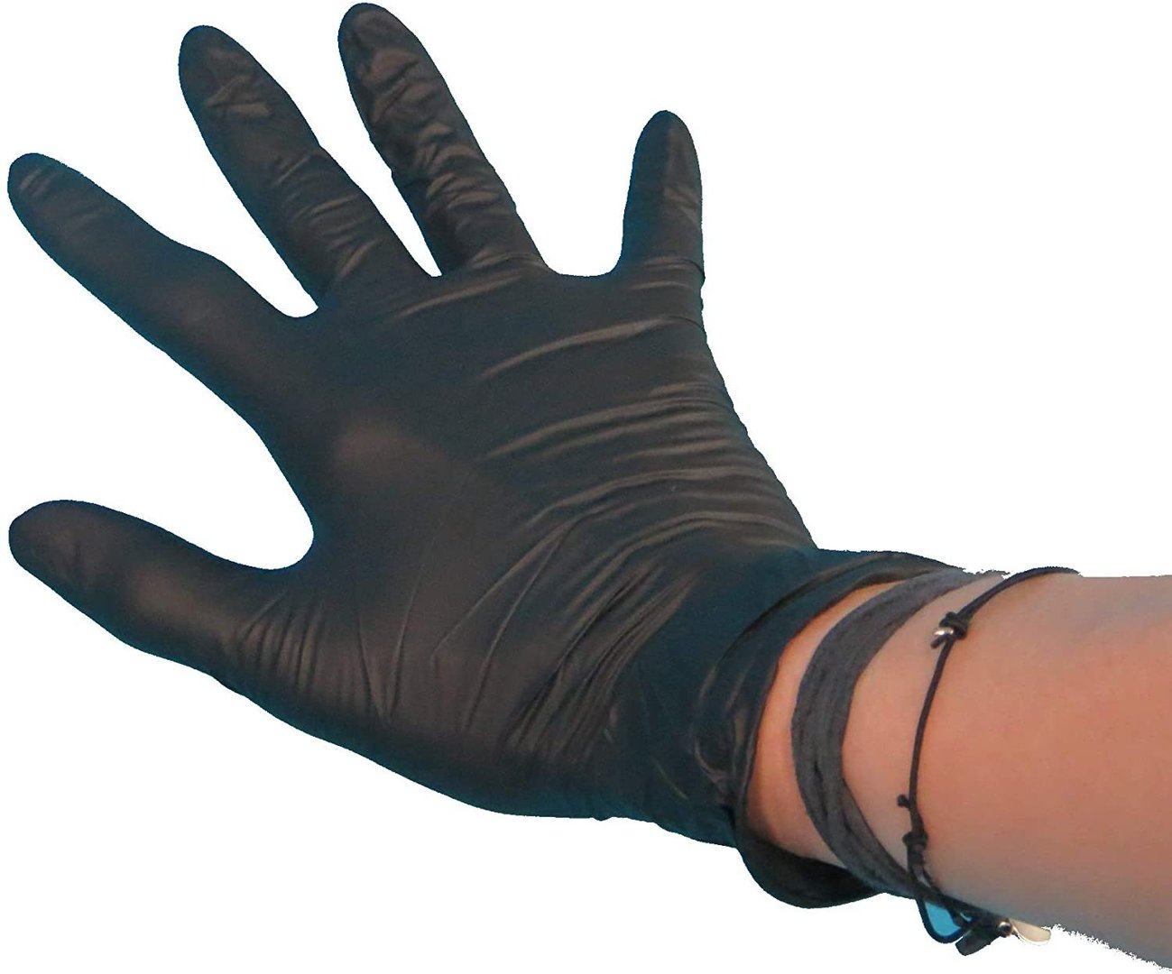 Einmalhandschuhe Latex ungepudert schwarz versch. Größen 100St.