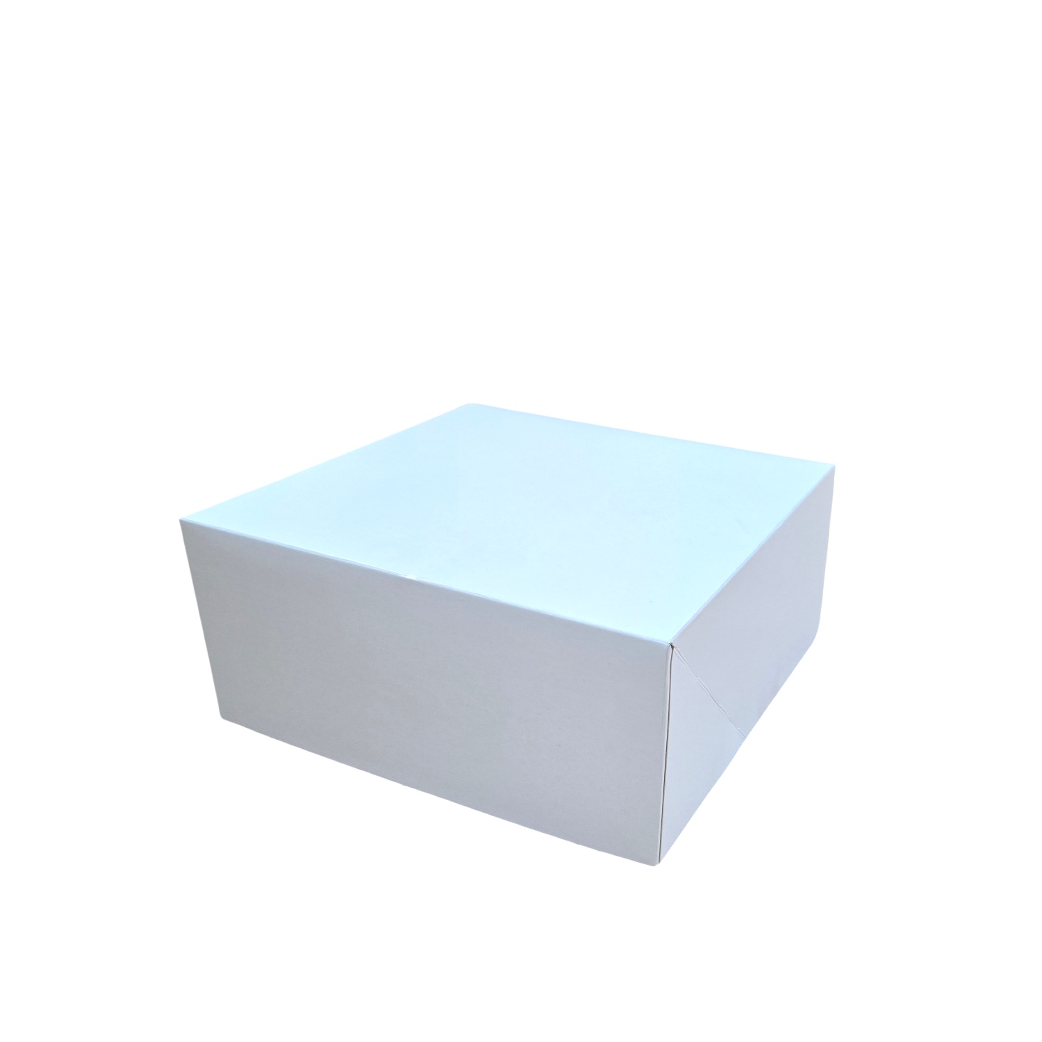 Tortenkartons Cakebox 1-teilig weiß 22x22x10cm 100St