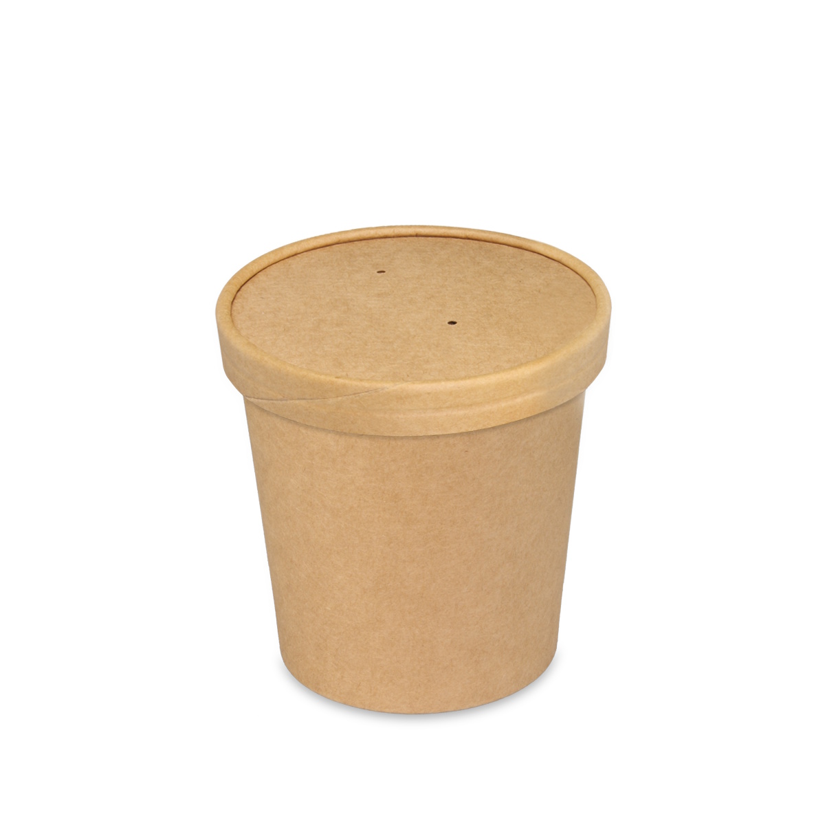 Thermobecher Papier braun 32oz/900ml mit Deckel im Kombipack 250St