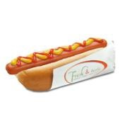 Papier Hot Dog Beutel "Fresh & Tasty" 2000St