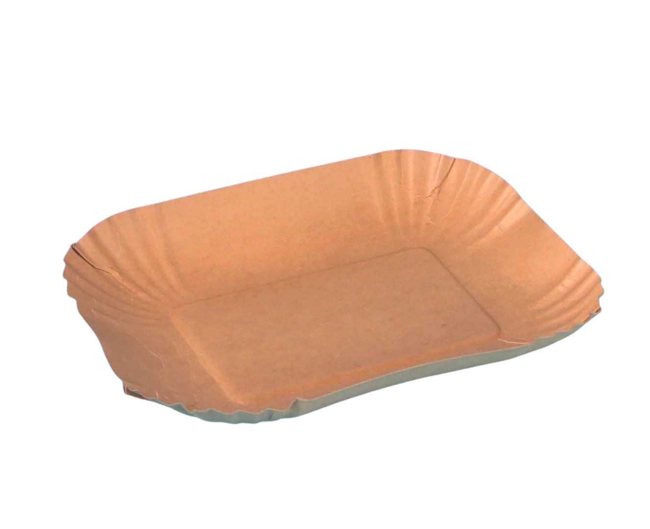 Pappschalen Bio41 Frischfaser braun fettdicht 13x17,5x3cm 1000St