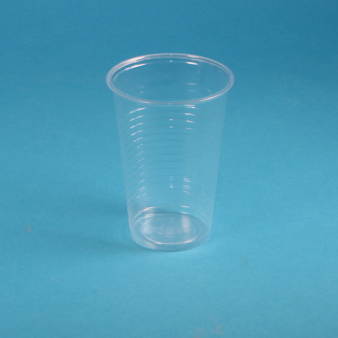 Kunststoff Trinkbecher 200ml transparent PP recycelbar 3.000St