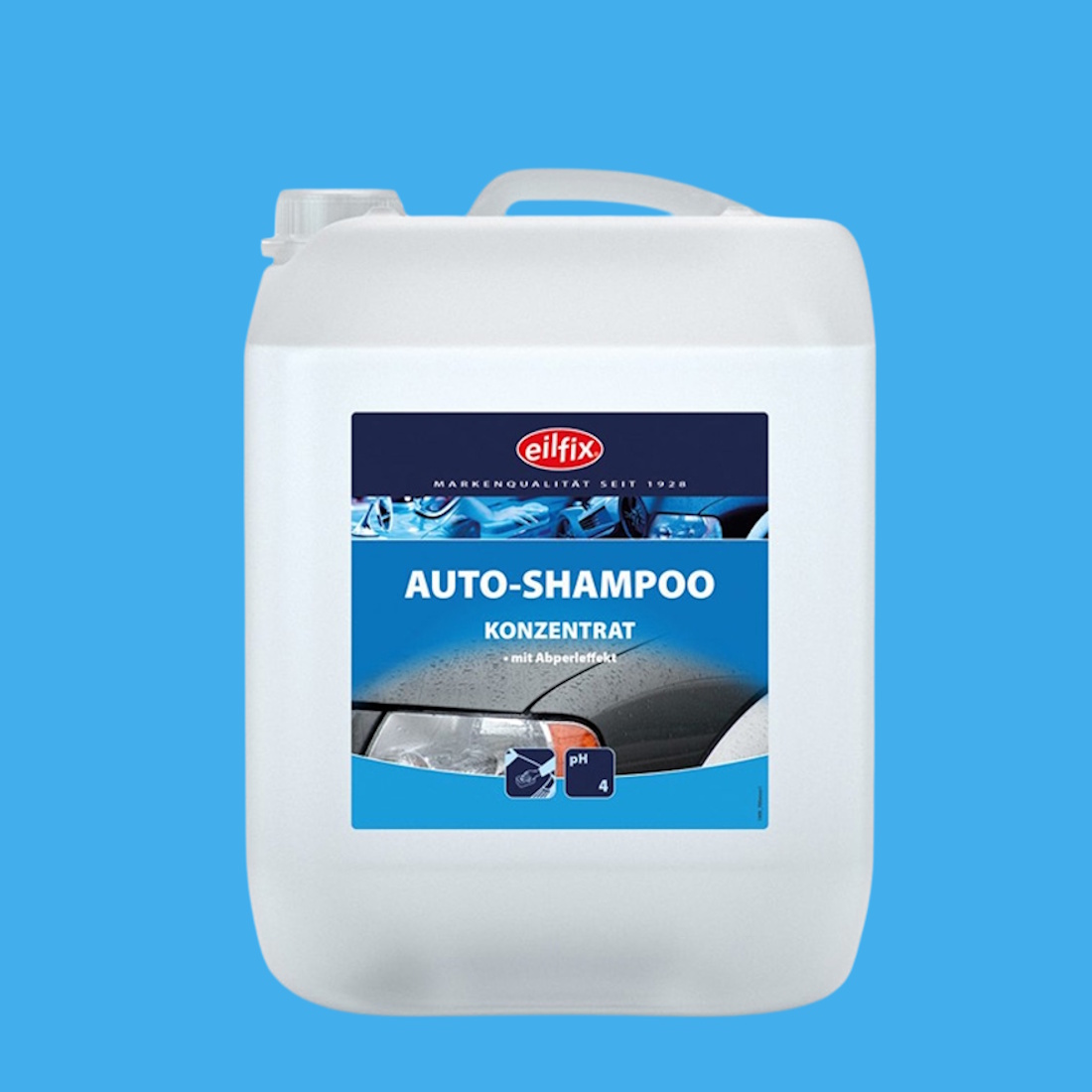 Eilfix Autoshampoo mit Abperleffekt Konzentrat 10l Kanister
