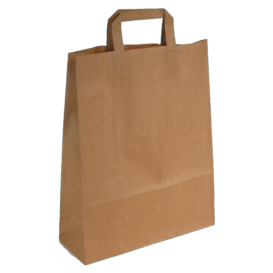 Papiertragetaschen braun NASSFEST 90g/m² 250St versch. Größen