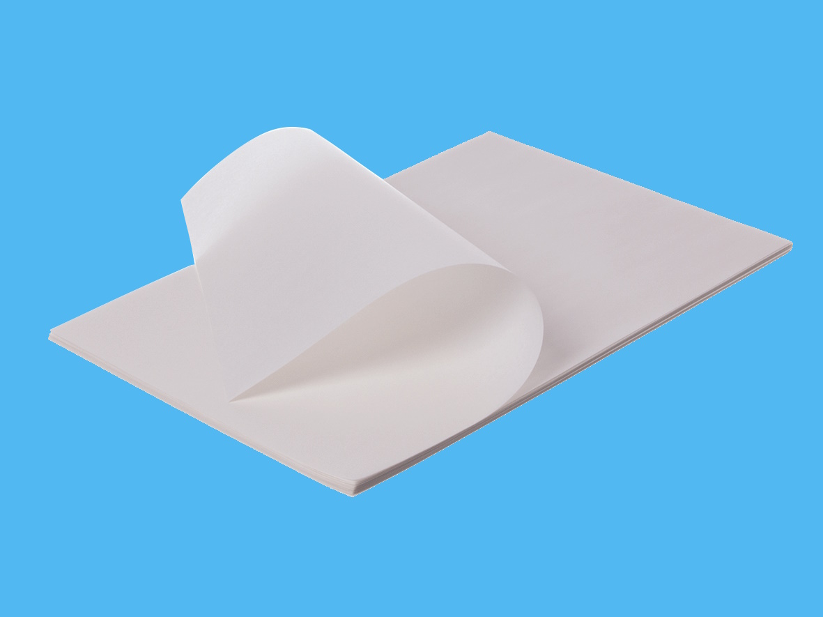 Einschlagpapier Pergamentersatz weiß fettdicht biologisch abbaubar 12,5kg versch. Größen