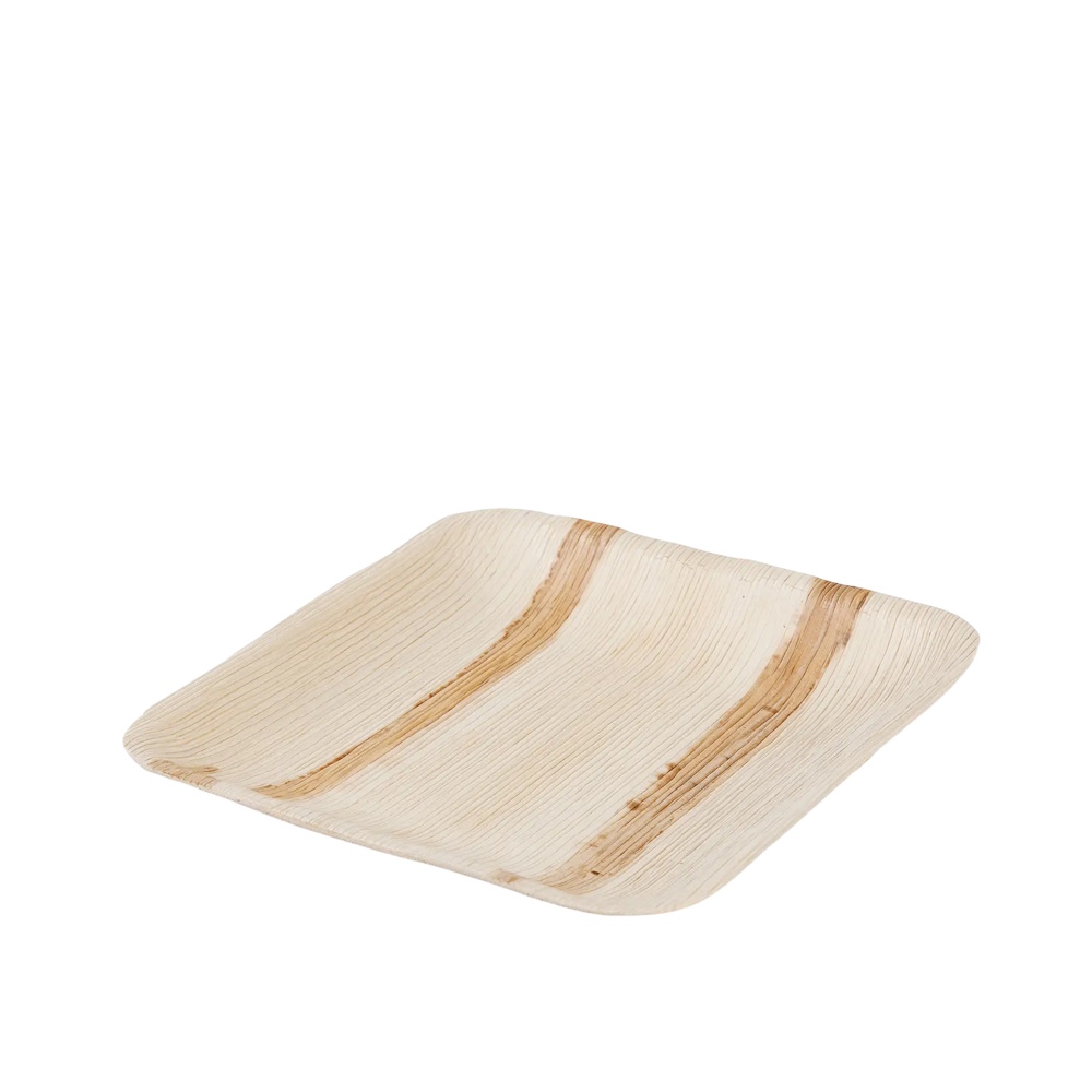 Bio Palmblatt Teller quadratisch 15x15cm flach 200St