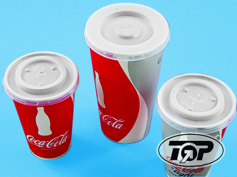 Trinkbecher Pappe 750ml "Coca Cola"  500St