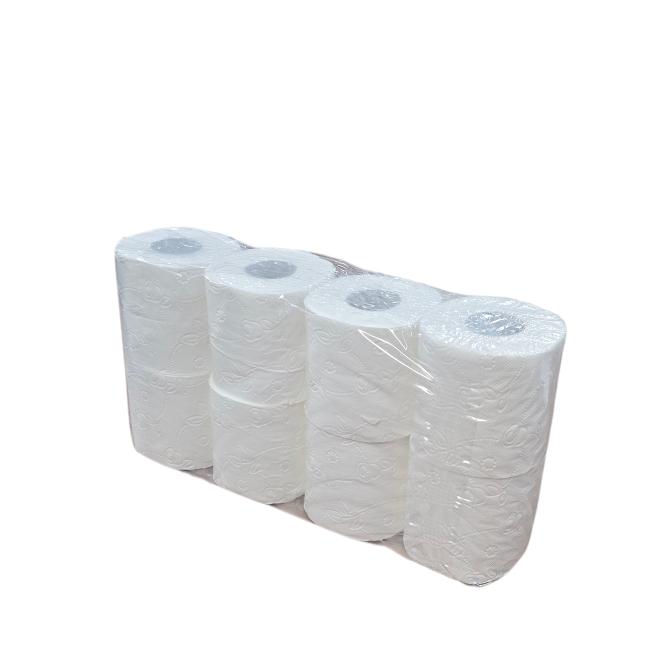 Toilettenpapier Profi Line Kleinrolle Zellstoff weiß 3-lg 250 Blatt 8x8 Rollen