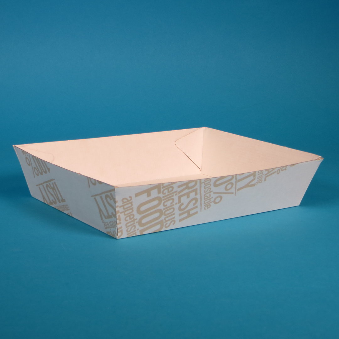 Bio Snackschale "Natural" 250/180x160/135x35mm 250St